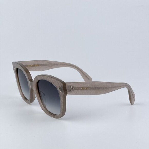 Celine Women BRAND NEW Sunglasses Grey Silver Smoke Gradient Geometric CL4002UN main image 8